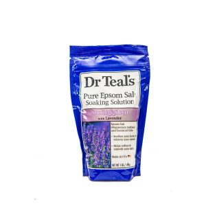Dr Teals Pure Epsom Salt Soaking Solution Soothe & Sleep with Lavender